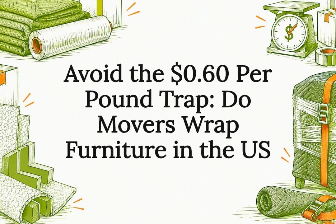 Avoid the $0.60 Per Pound Trap: Do Movers Wrap Furniture in the US