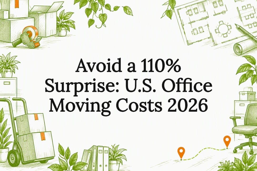 Avoid a 110% Surprise: U.S. Office Moving Costs 2026