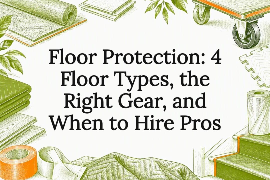 Floor Protection: 4 Floor Types, the Right Gear, and When to Hire Pros